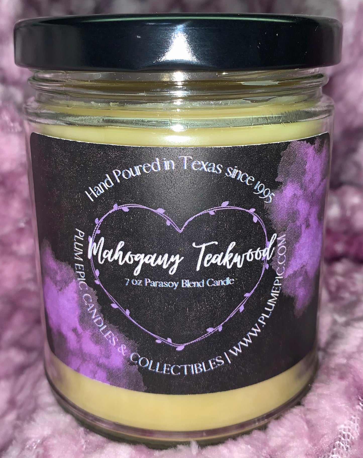 Mahogany Teakwood Scented Jar Candles