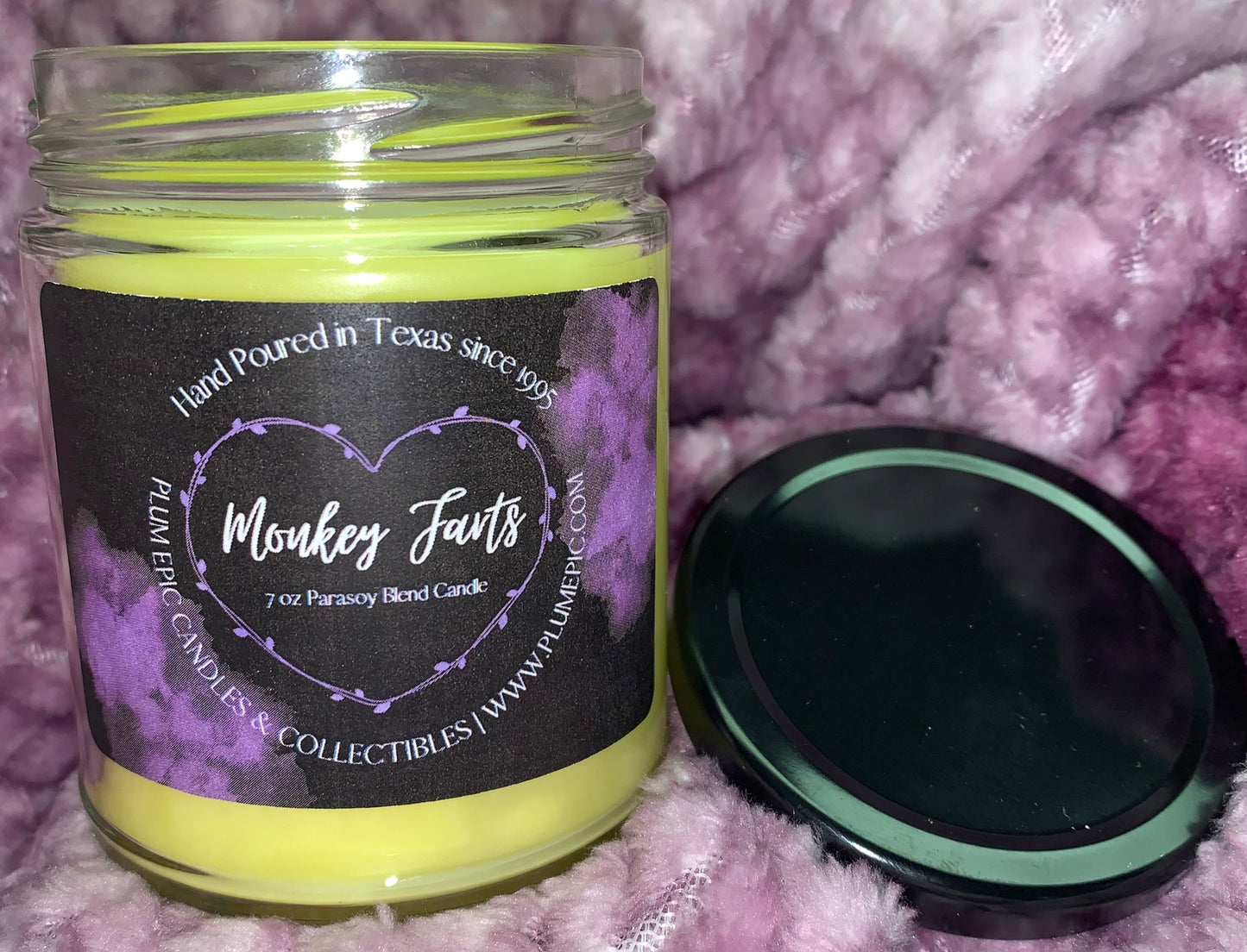 Monkey Farts Scented Jar Candles