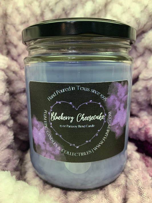 Blueberry Cheesecake Scented Jar Candles