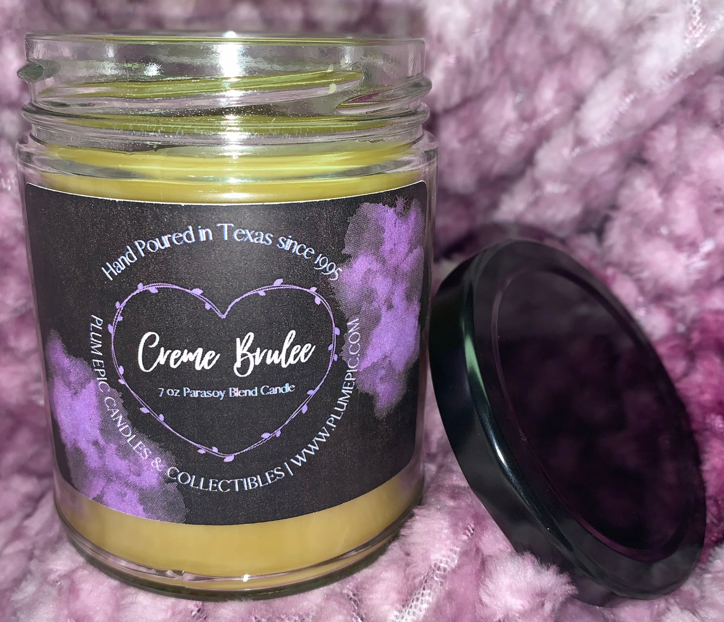 Creme Brulee Scented Jar Candles