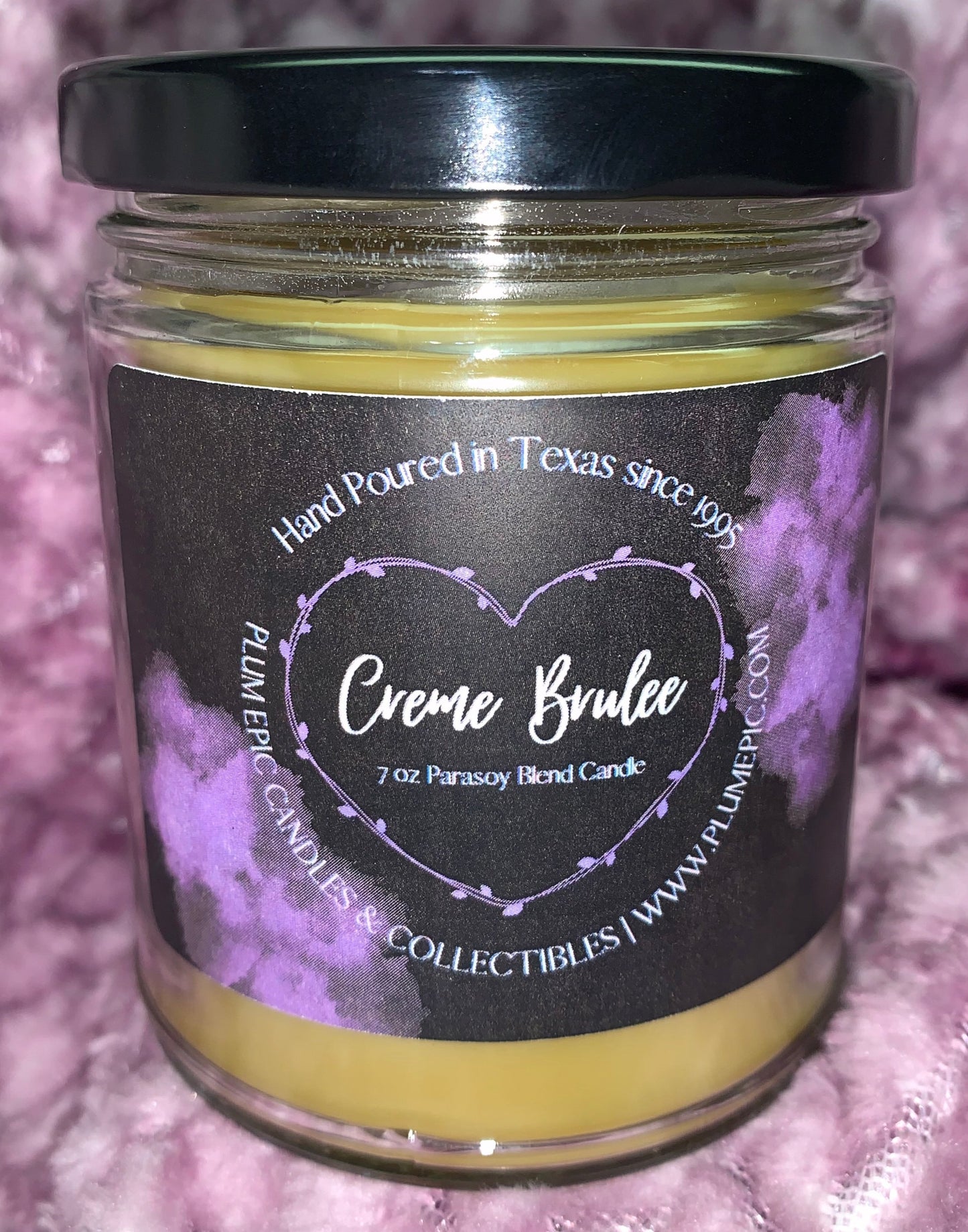 Creme Brulee Scented Jar Candles