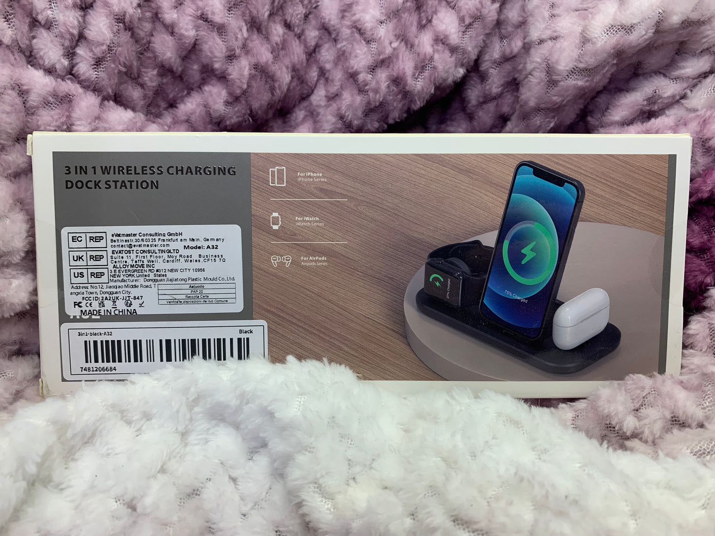 3 in 1 wireless charging dock